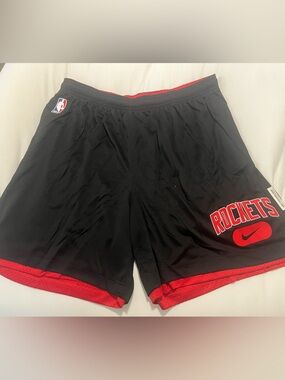 Houston Rockets Nike Team Issue Reversible Practice Shorts 2X,3XL-Tall Brand New